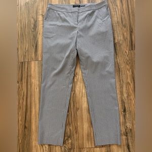 Lafayette 148 new york women’s Plaid Straight Dress pants Size 10 Pre-Owned